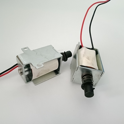 Ağır Hizmet 24v İtme Çekme Solenoid Valf Motoru Yüksek Hız